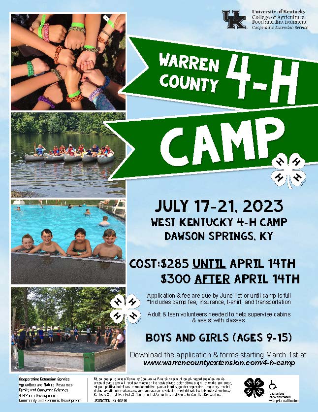 4H Camp Warren County Extension Office